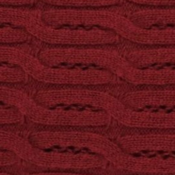 Celeste Wool‑Cashmere Infinity Scarf – Red Wine - Picture 3 of 5